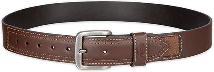 Dickies mens Industrial Strength Leather Belt – Workwear, Durable, Reinforced, Heavyweight