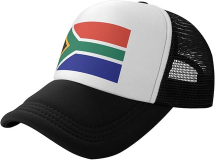 Cute Flag Baseball Cap for Men Women Mesh Trucker Hat Adjustable Patriotic Snapback Baseball Hat for Sports Running