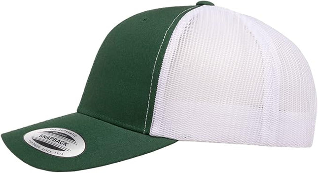 Mrlahat 6606 Yupoong Classics Retro Trucker Cap with Black Bandana