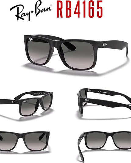 Ray-Ban RB4165 Justin Rectangular Sunglasses