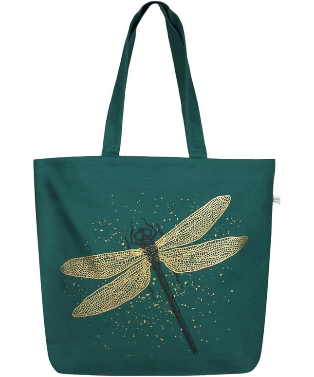 Ecoright Aesthetic Canvas Tote Bag for Women Large Zipper Tote Bags with Pocket, Womens Tote Bag for Yoga, Work, Beach