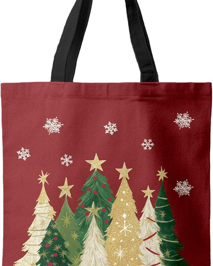 Horaldaily Canvas Tote Bag,Reusable Shoulder Tote Bag for Women Lady Casual Vacation, Shopping, Work, Gym