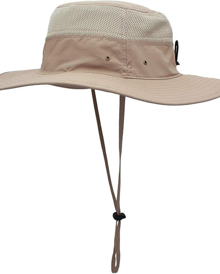 Home Prefer UPF 50+ Men's Sun Hat Wide Brim Bucket Hat UV Protection Hat for Mens Womens Beach Safari Gardening Golf Fishing