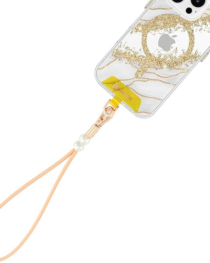 Vachetta Leather wristlet strap Phone Charm [Hands-Free Phone Wrist Strap]