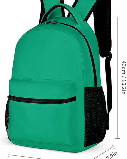 Fashion Malachite Backpack Lightweight Large Capacity Laptop Daybag for Travel Work