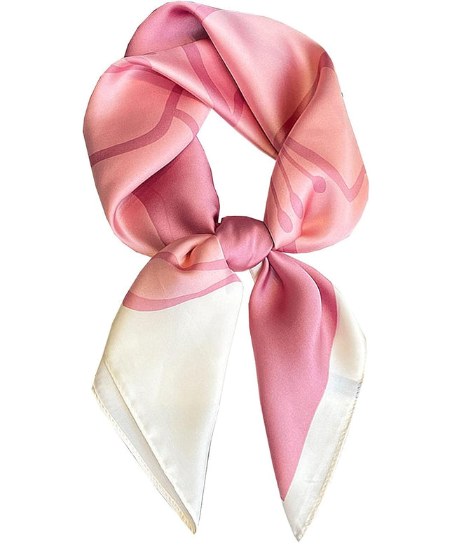 Dailyacc Hair Bandanas Scarf For Women Lightweight Fashion Neck Silk Satin Head Scarves For Sleeping Handbags Scarf