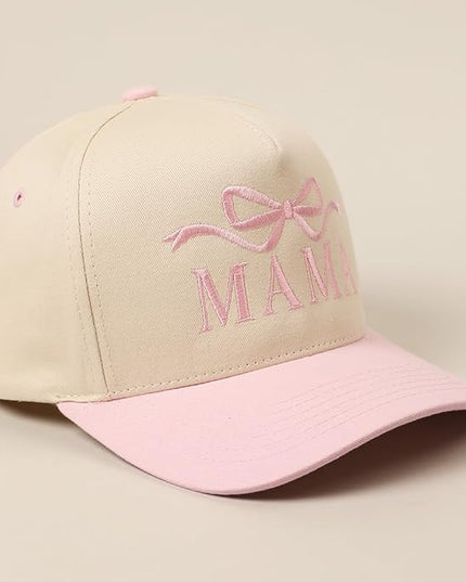 MIRMARU Two-Tone Vintage Canvas Trucker Hats for Men & Women, Adjustable Size Baseball Caps with Trendy Embroidered Design