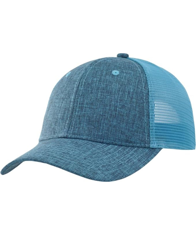 TSSGBL M, L, XL, XXL Snapback Trucker Hats Baseball Caps Adjustable Blank Mesh Back Ball Caps for Men Women