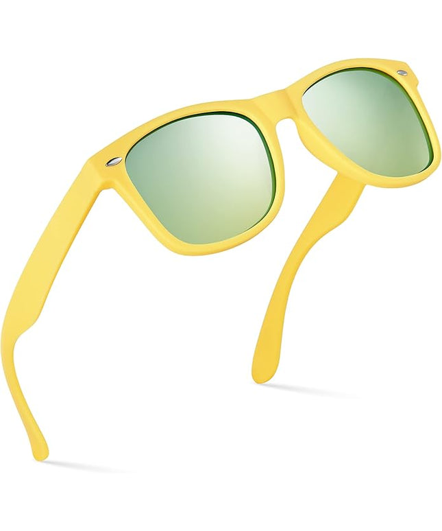 Retro Rewind Polarized Sunglasses for Men and Women - UV Protection Classic Sun Glasses
