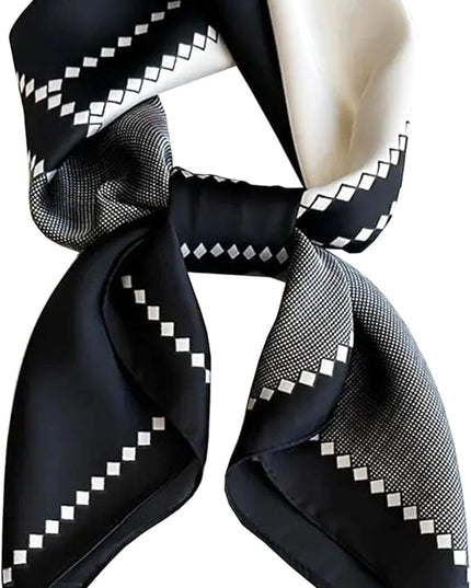 Neck Scarf For Womens Silky Head Scarves Hair Bandanas Square Scarf Fashion Accessories lightweight