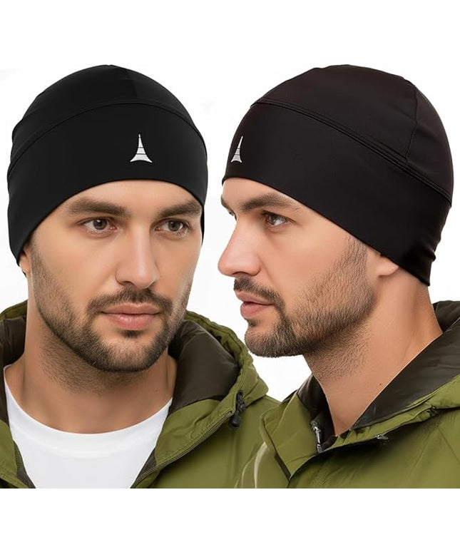 Helmet Liner Sweat Wicking Skull Cap Beanie. Ultimate Performance Moisture Wicking. Fits Under Helmets