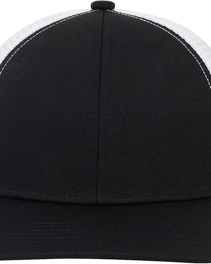 NTLWKR Trucker Hat Mesh Baseball Cap,Adjustable Snapback Outdoor Sports Caps for Men and Women,Breathable Dad Hats