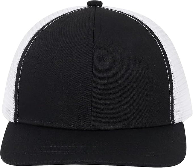 NTLWKR Trucker Hat Mesh Baseball Cap,Adjustable Snapback Outdoor Sports Caps for Men and Women,Breathable Dad Hats