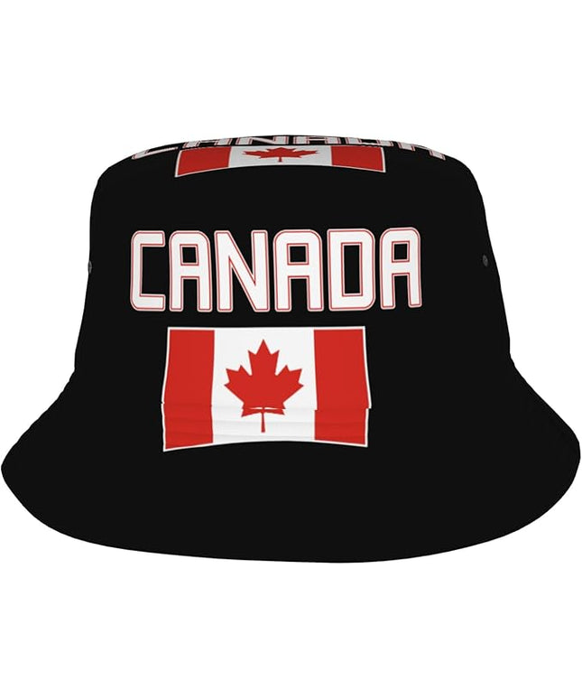 Funny Flag Bucket Hat for Men Women, Fisherman Hats Packable Fashion Sun Cap for Travel Outdoor Beach Boys Girls