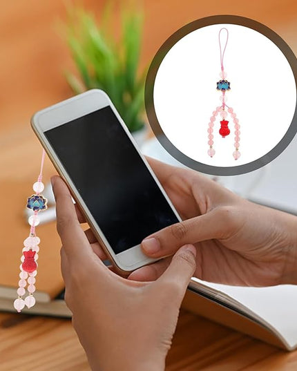 Anti-Missing Charm Phone Lanyard Pendant Mobile Hanging Strap Decorative Key Chain for Cell Phone Accessories