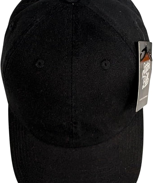 Stitch and Bill Mens Athletic Deep-Crown Baseball Cap 100% Soft Cotton Unstructured Dad Hat Outdoors Adjustable