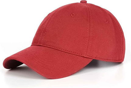 Zylioo XL XXL Oversize Baseball Cap, 100% Cotton Adjustable Dad Hat for Big Heads 23.5"-25.5", Soft Crown Large Size Cap