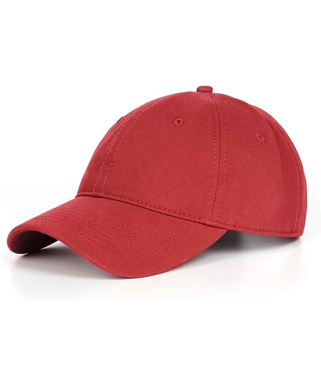 Zylioo XL XXL Oversize Baseball Cap, 100% Cotton Adjustable Dad Hat for Big Heads 23.5"-25.5", Soft Crown Large Size Cap