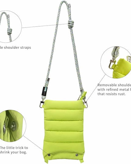 ACUARIO Crossbody Bag for Women, Tote Bag Purse for Work, Travel, Gym – Small Shoulder Bag, Stylish Women’s Tote Handbag