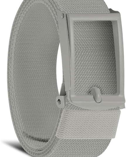 DOOPAI Stretch Canvas Belt for Men, Adjustable Elastic Holeless Web Belt for Casual, Golf, and Work, with Bottle Opener