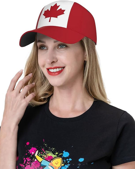Cute Flag Baseball Cap Hats for Women Men Trucker Hat Patriotic Adjustable Snapback Ball Cap Hat