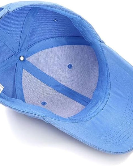 Gelante Adult Plain Baseball Cap Hat Classic Adjustable Size for All Seasons