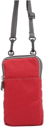 Universal Crossbody Cell Phone Purse Waist Pack Bag for Outdoor Sports Moblie Phone Carrying Cases Shoulder Belt Bag Pouch for iPhone 7 6/6S Plus Samsung Galaxy Phones Under 6.0'' from WaitingU