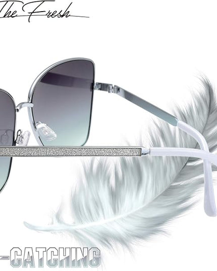 The Fresh Classic Crystal Elegant Women Beauty Design Sunglasses Gift Box