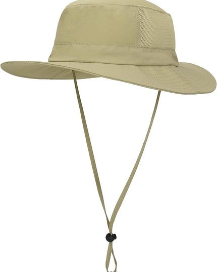SILOZHEY UPF 50+ Bucket Hat Lightweight Water Repellent Breathable for Beach Sun