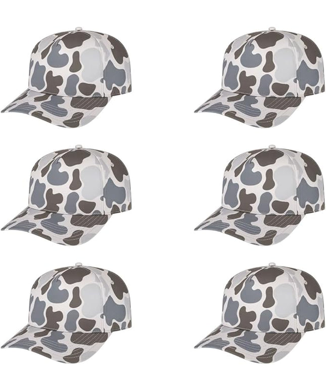The Hat Pros Cap America i2026 Mid Profile 5-Panel Daybreak Camo Cap w/Quick-Dry Sweatband & Adjustable Snapback