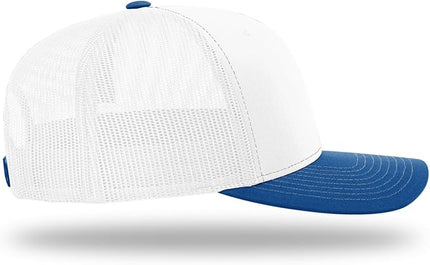 Richardson 112 Trucker Hat - Premium Adjustable Snapback Hat - Structured Six Panel Richardson Blank Caps