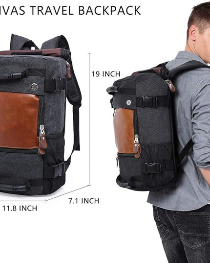 KAKA Wear-Resistant Durable Backpack,Duffle Bag Travel Carry On Backpack