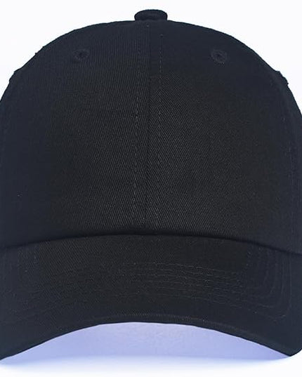 E BY ELIDAN Classic Dad Hat Cotton, Low-Profile Plain Baseball Cap, Adjustable, Breathable and Packable