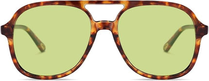 SOJOS Retro Polarized Aviator Sunglasses Womens Mens Classic 70s 80s Vintage Trendy Square Aviators SJ2174