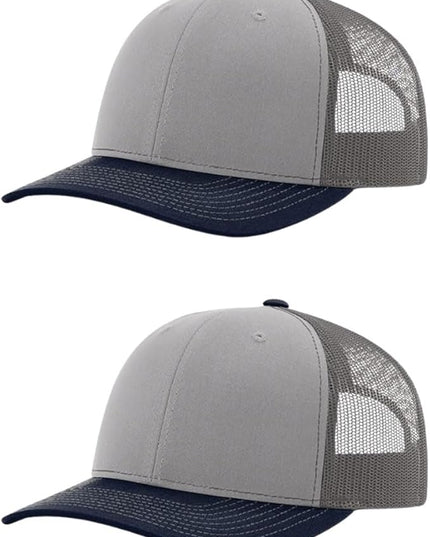Richardson 112 Classic Six-Panel Adjustable Snapback Trucker Cap | Bulk Packs Available
