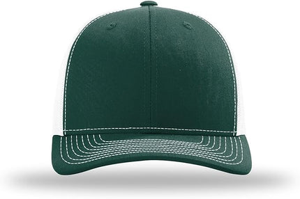 Richardson 112 Trucker Hat - Premium Adjustable Snapback Hat - Structured Six Panel Richardson Blank Caps