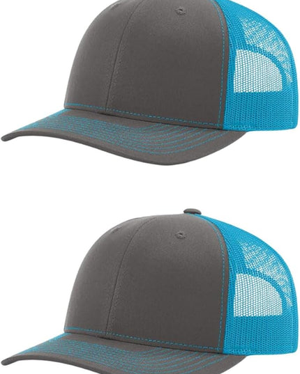 Richardson 112 Classic Six-Panel Adjustable Snapback Trucker Cap | Bulk Packs Available