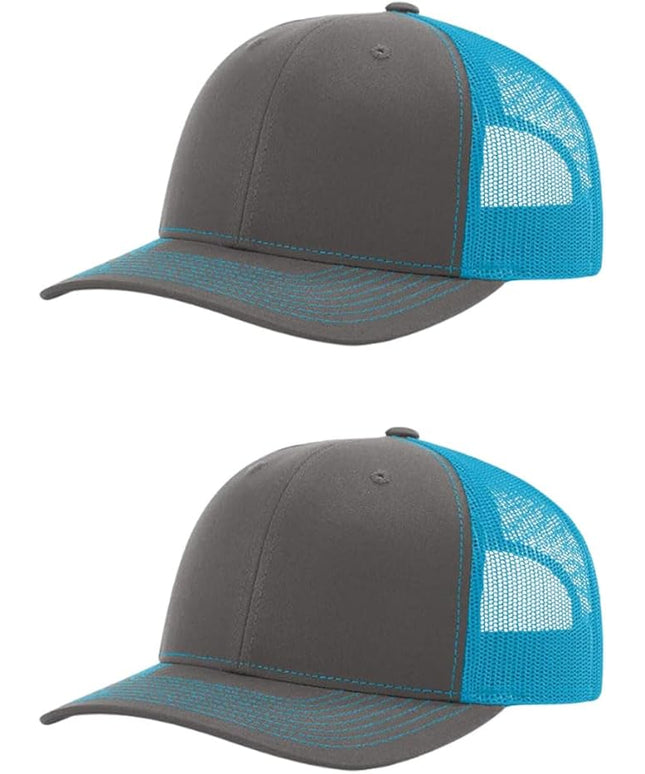 Richardson 112 Classic Six-Panel Adjustable Snapback Trucker Cap | Bulk Packs Available