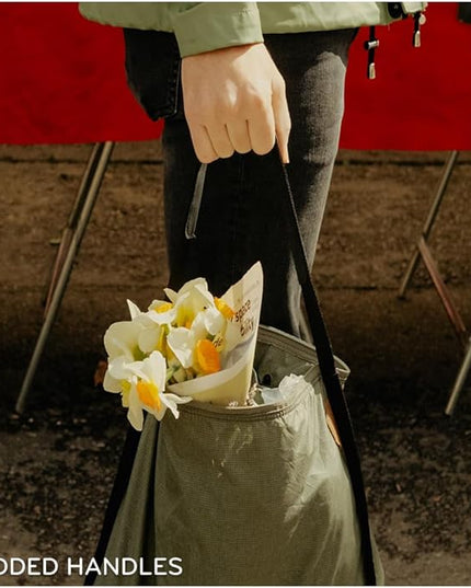 Peak Design Packable Tote, Zippable Ultralight Carry-All, Self-Healing Ripstop Shell, Weather-Resistant Stowable Bag