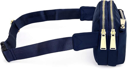 UTO Fanny Pack for Women Crossbody Trendy Fashion Belt Purse Chest Waist Hip Bumbag for Outdoor Shopping Travel Hiking