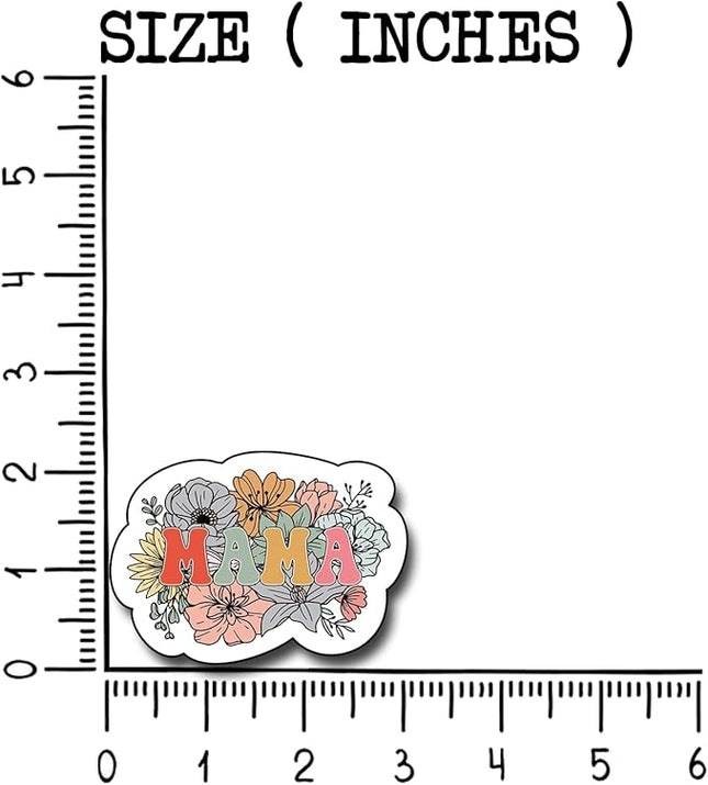 (3Pcs) Mama Sticker, Decal Gifts Mom Decorate Books Laptop Phone Water Bottles Kindles Stickers Tumbler Sticker Waterproof Vinyl Decorate Sticker 3" Inch