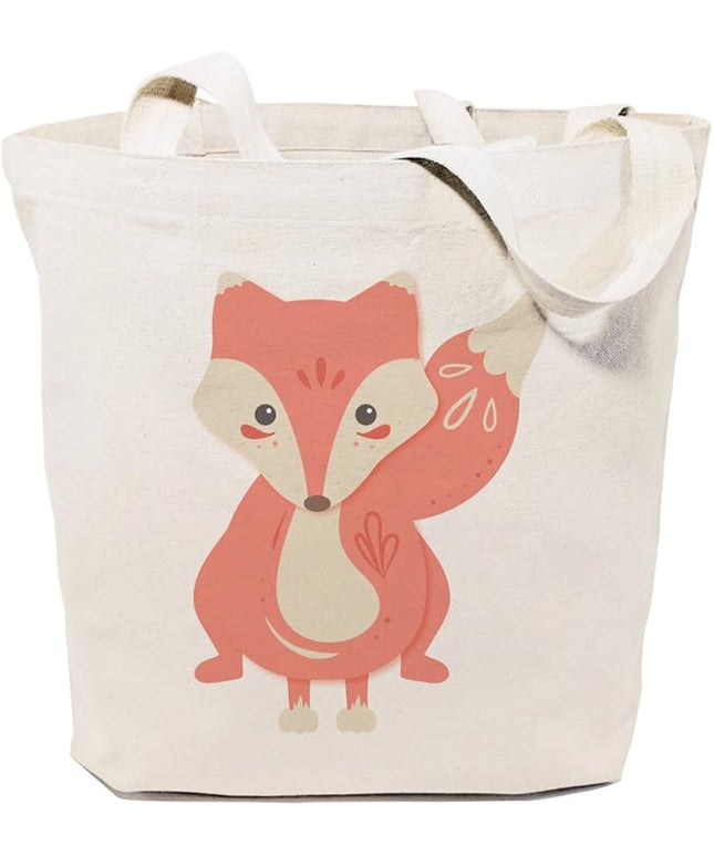 The Cotton & Canvas Co. Animal Tote and Handbag for Kids, Teens and Adults