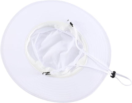 Home Prefer UPF50+ Mens Sun Hat Wide Brim Fishing Hat Womens UV Protection Cap Breathable Mesh Safari Gardening Bucket Hat
