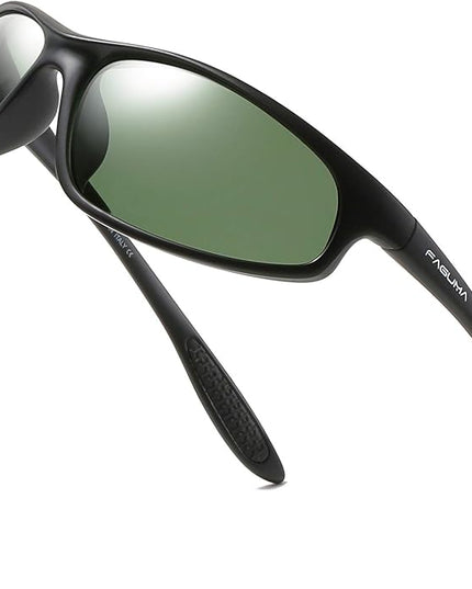 FAGUMA Polarized Sports Sunglasses For Men Cycling Driving Fishing UV400 Protection