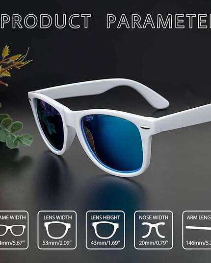 Joopin Square Sunglasses Polarized UV Protection Trendy Designer Sun Glasses Men Women