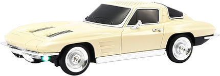 Retro American Style car Bluetooth Speaker, Portable Wireless Outdoor Speaker, TWS Stereo, Support USB/TF/AUX, Party Bluetooth Speaker with Microphone,Classic car Gifts for Men(Beige)