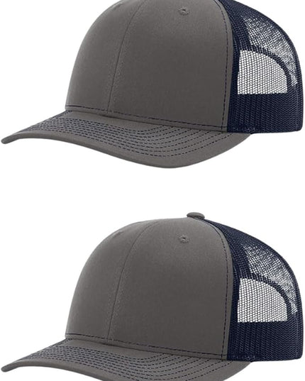 Richardson 112 Classic Six-Panel Adjustable Snapback Trucker Cap | Bulk Packs Available