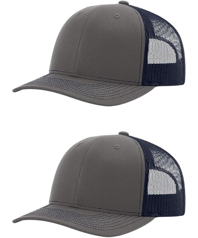 Richardson 112 Classic Six-Panel Adjustable Snapback Trucker Cap | Bulk Packs Available