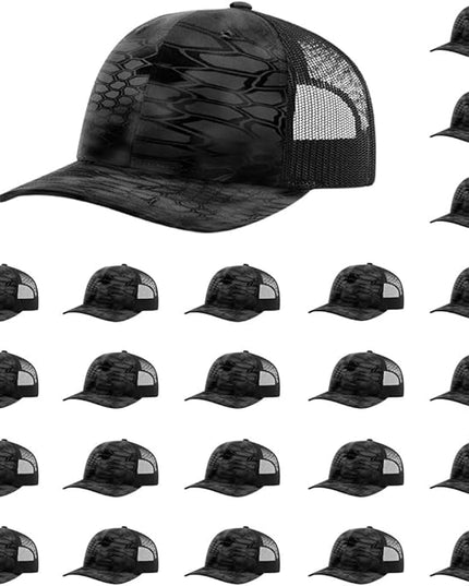 Richardson 112 Classic Six-Panel Adjustable Snapback Trucker Cap | Bulk Packs Available