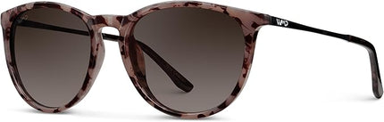 WearMe Pro Round Polarized Sunglasses for Women - UV400 Protection, Lightweight Frame, Vintage Retro Style